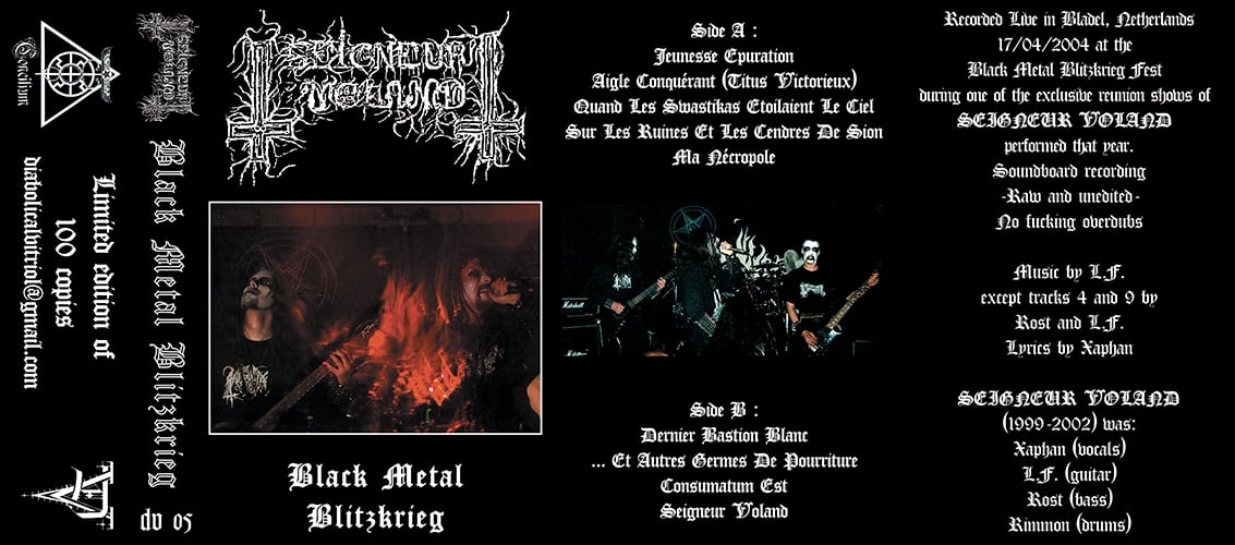 Seigneur Voland-Black Metal Blitzkrieg MC | Diabolical Vitriol